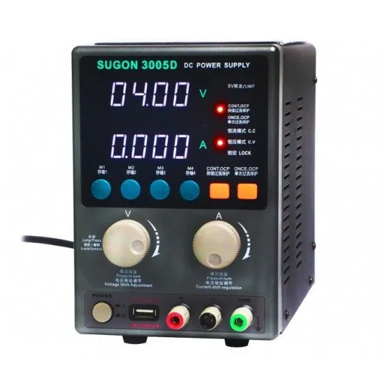 SUGON 3005PM {30V} 5A ADJUSTABLE DC POWER SUPPLY