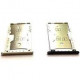 GIONEE A1 Sim Card Slot Sim Tray Holder Part and Memory Card Tray - Gold