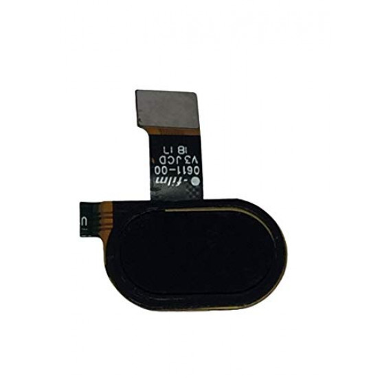 MOTO E4 PLUS Fingerprint Scanner Sensor Flex Cable - Black