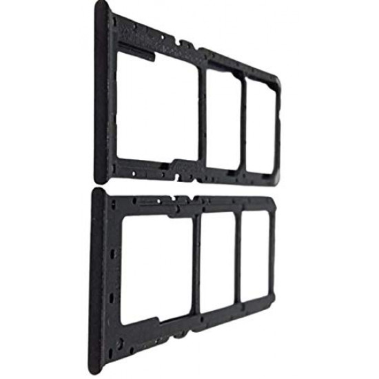 OPPO A5 2020 Sim Card Slot Sim Tray Holder Part and Memory Card Tray - Black