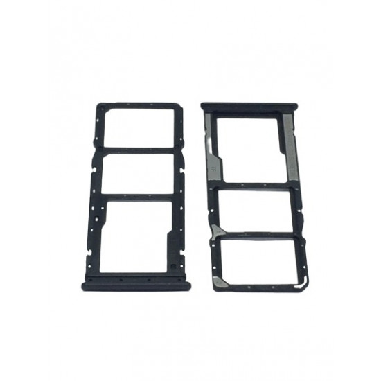 XIAOMI REDMI MI POCO M3 Sim Card Slot Sim Tray Holder Part and Memory Card Tray - Black