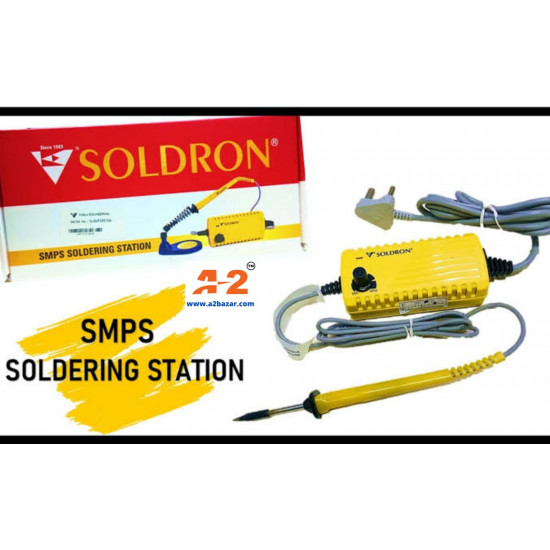 SOLDRON SMPS VARIABLE WATTAGE MICRO SOLDERING STATION, SOLDERING STATION