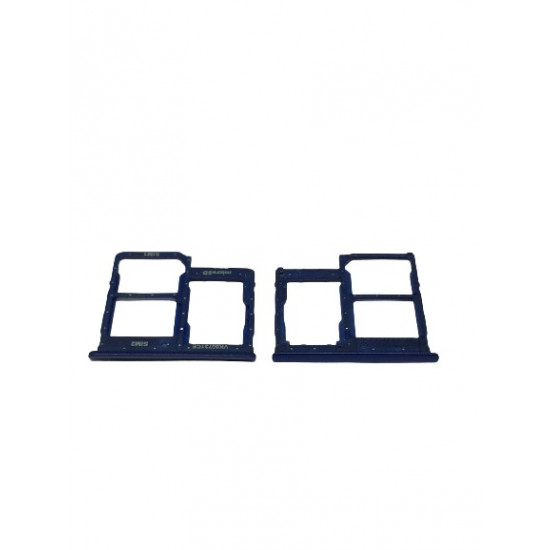 SAMSUNG A260 Sim Card Slot Sim Tray Holder Part and Memory Card Tray - Blue