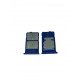 SAMSUNG F62 Sim Card Slot Sim Tray Holder Part and Memory Card Tray - Blue